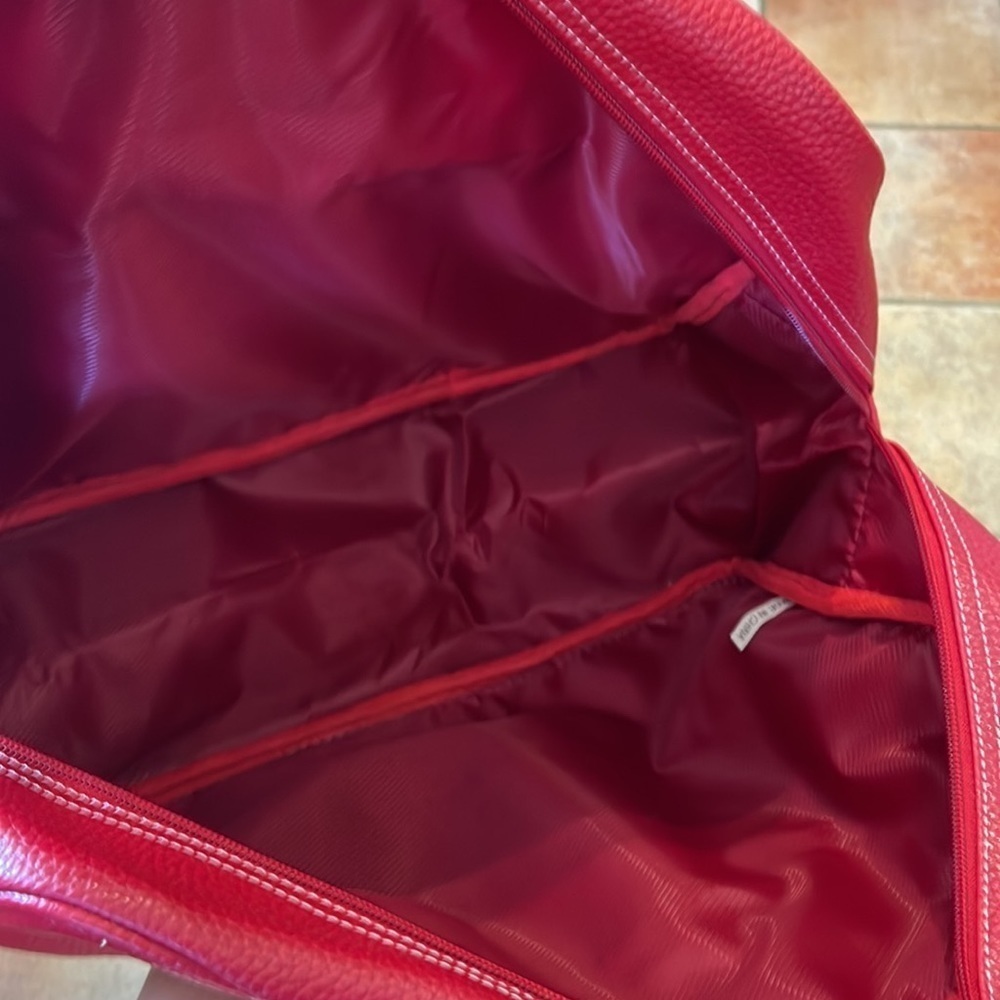 Vintage Signature Club A weekender bag red - Picture 4 of 4